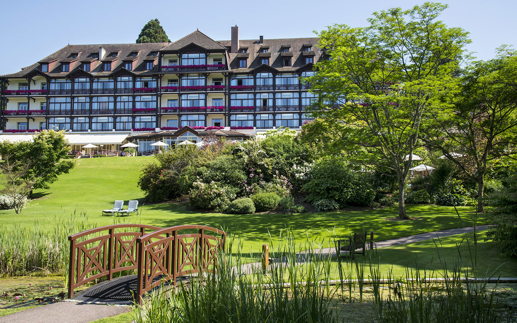 Hotel Ermitage Évian-les-Bains Buitenkant foto